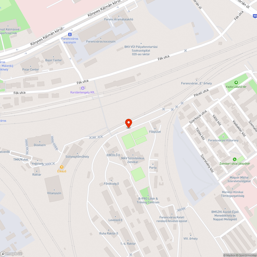 Építkezési törmelék bejelentés helye