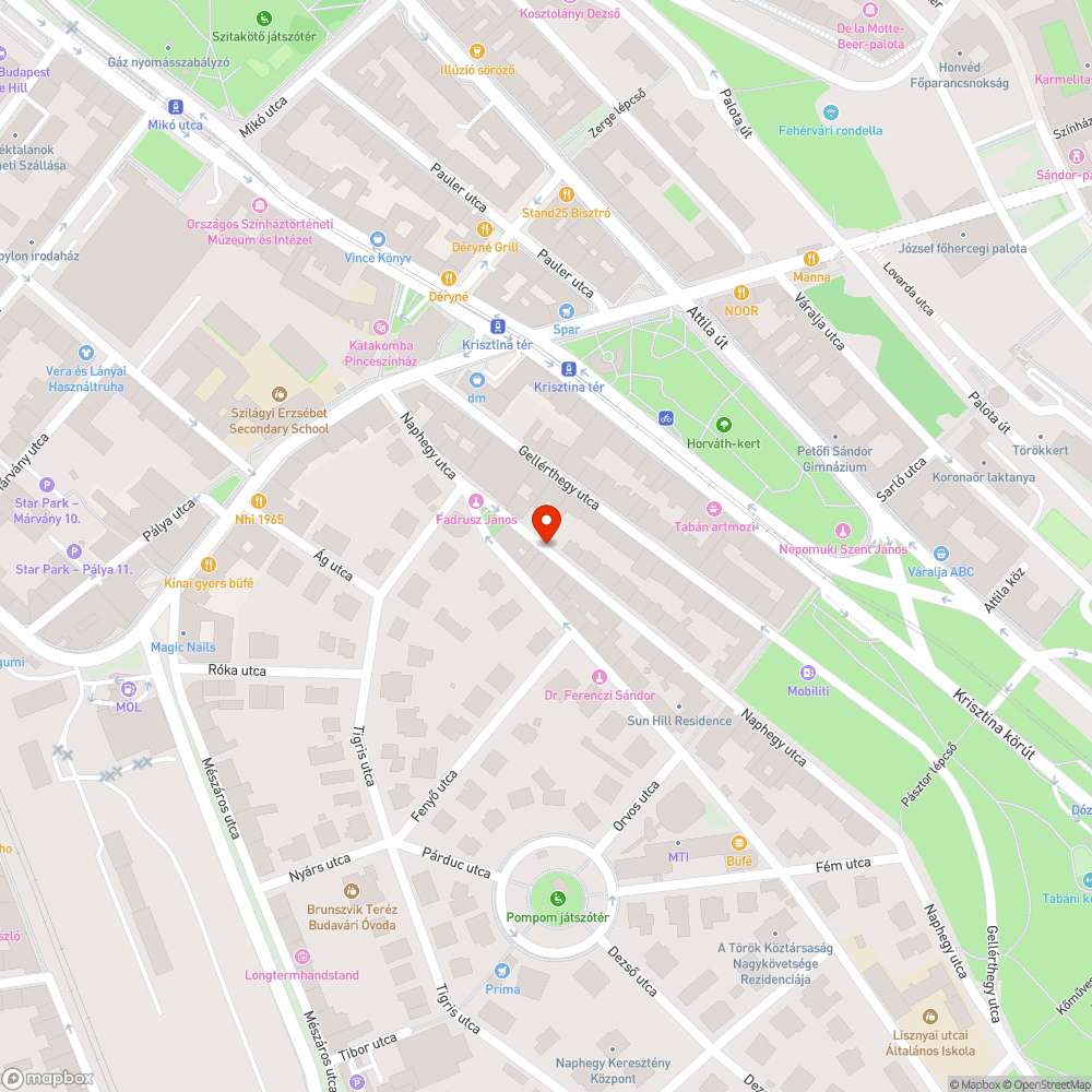 Elhagyott oszlop tartó bejelentés helye