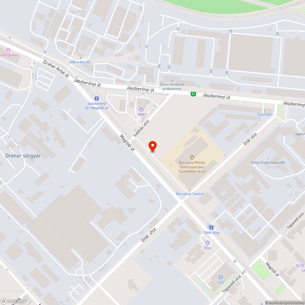 Egy kupac szemét bejelentés helye