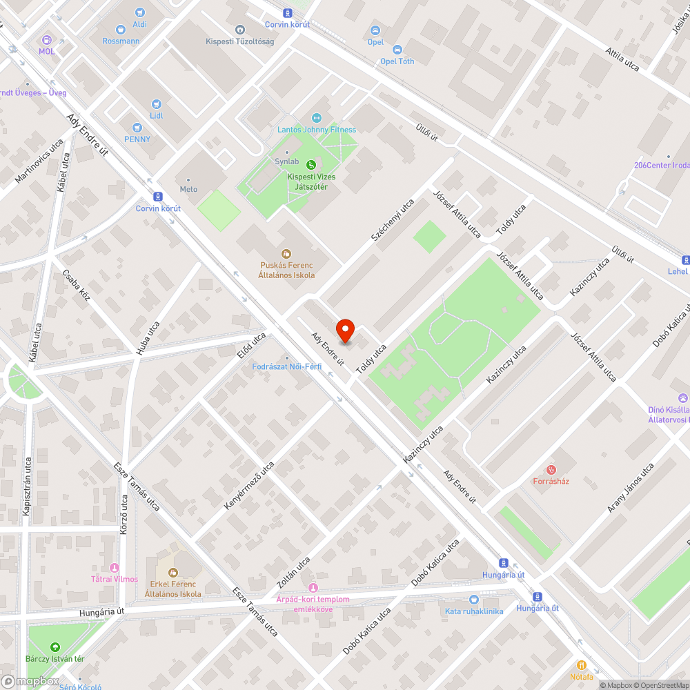 Roncs parkoltatás bejelentés helye