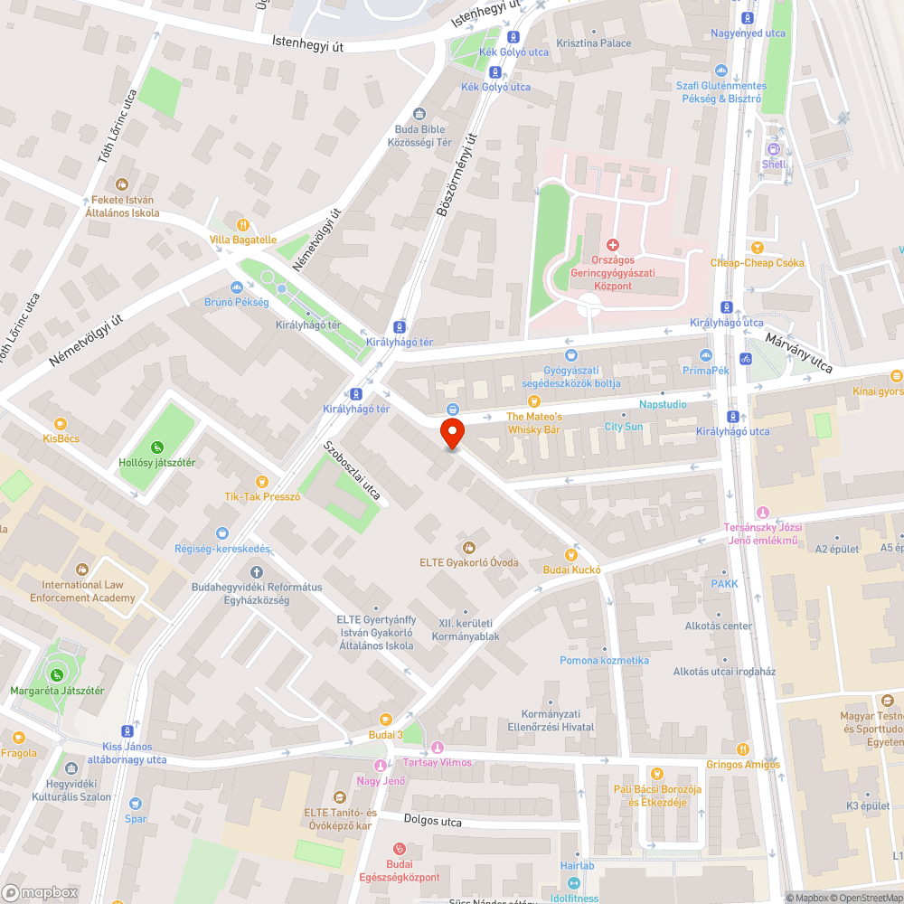 Elviselhetetlen szag bejelentés helye