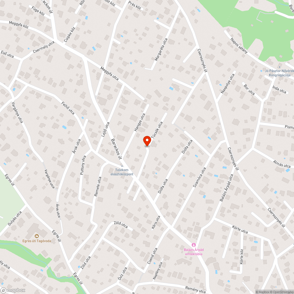 Kiègett làmpa bejelentés helye