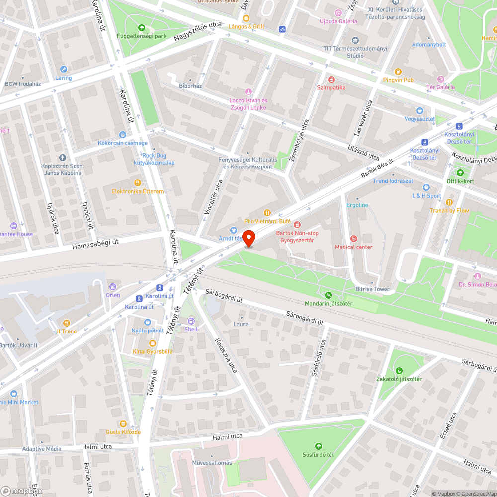 Szétfirkált váró bejelentés helye