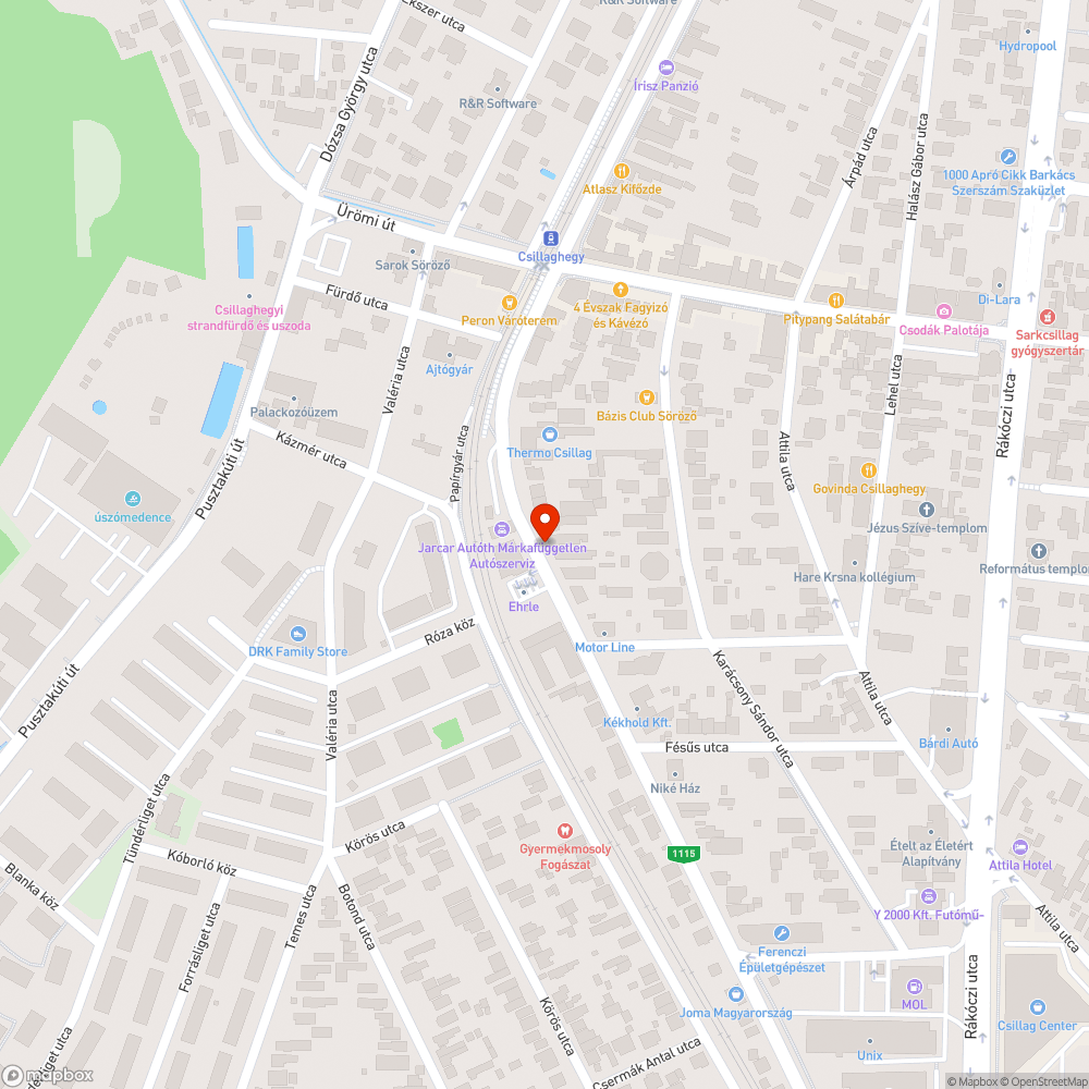 2 csepp eső után járhatatlan a járda bejelentés helye