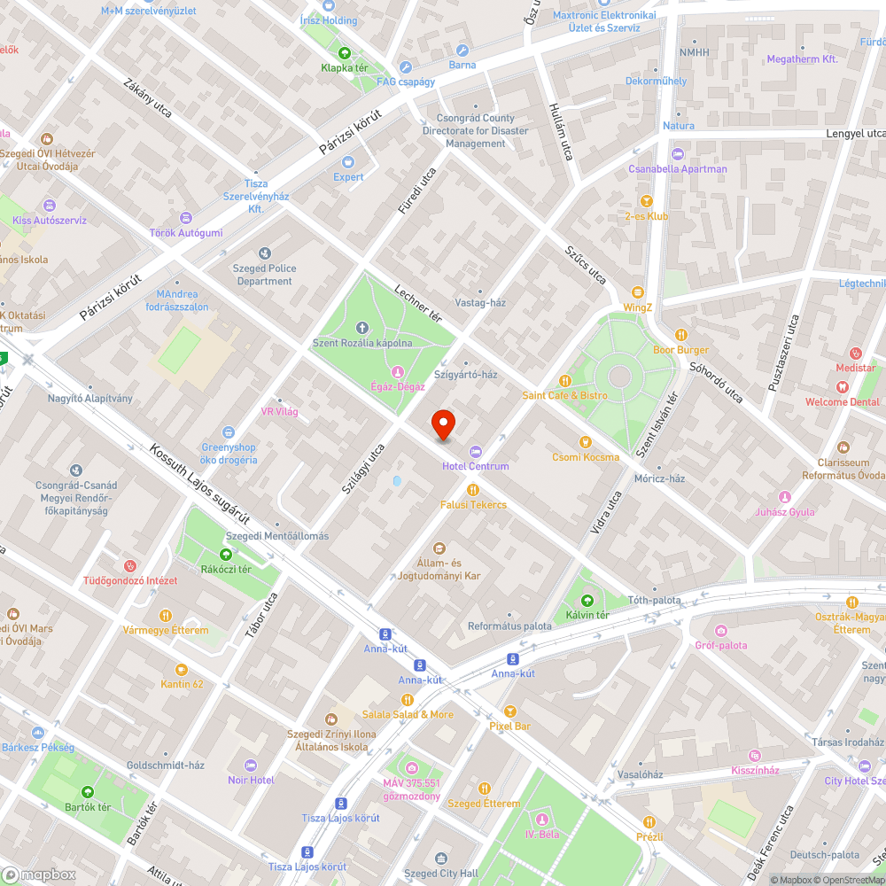 Eldugult csatorna bejelentés helye