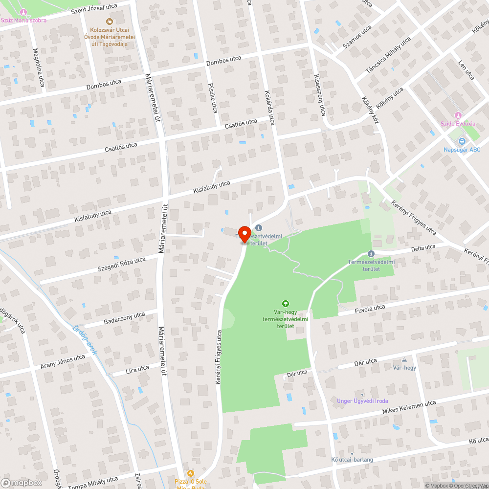 Illegális zöldhulladék bejelentés helye