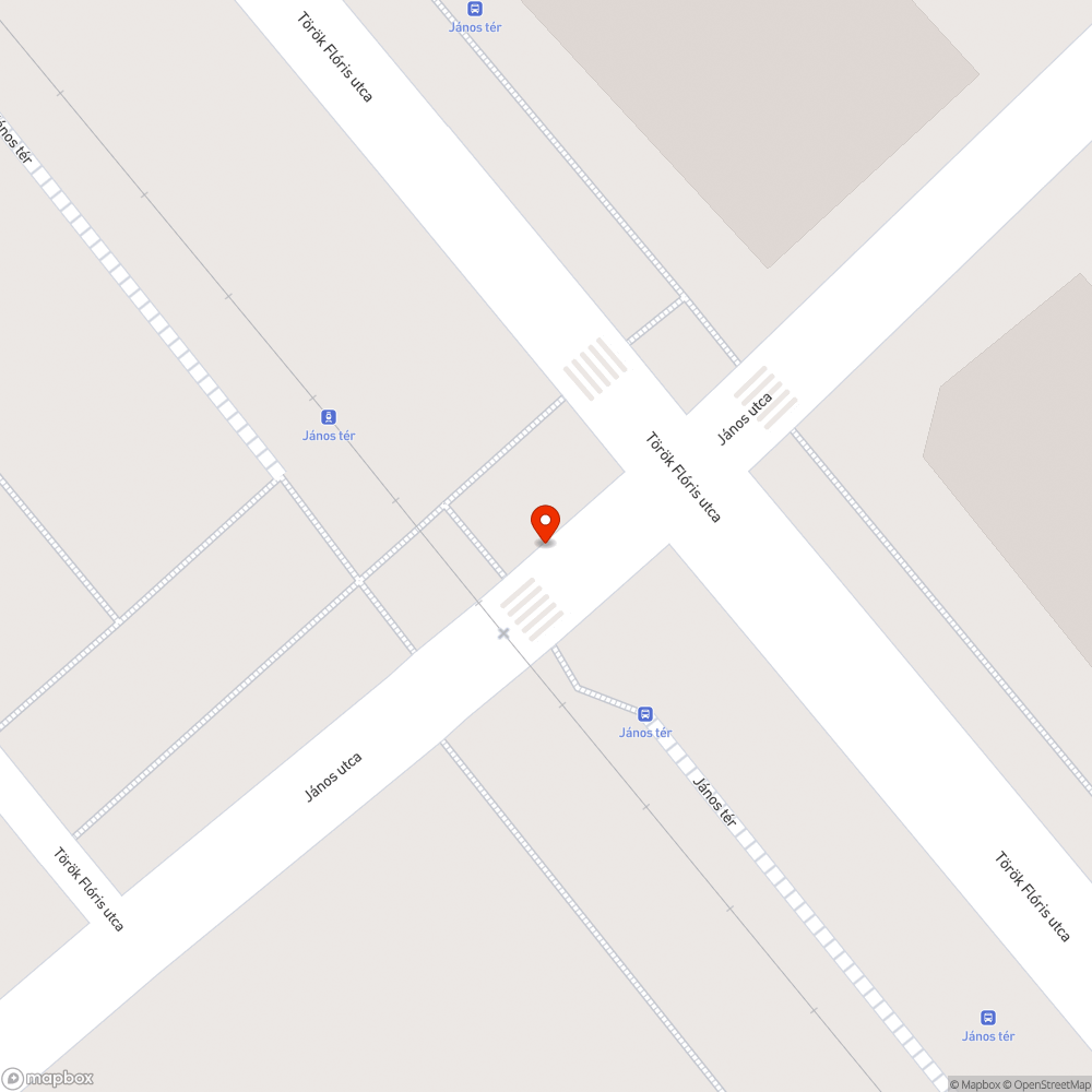 Hiányzó gyalogátkelõ bejelentés helye