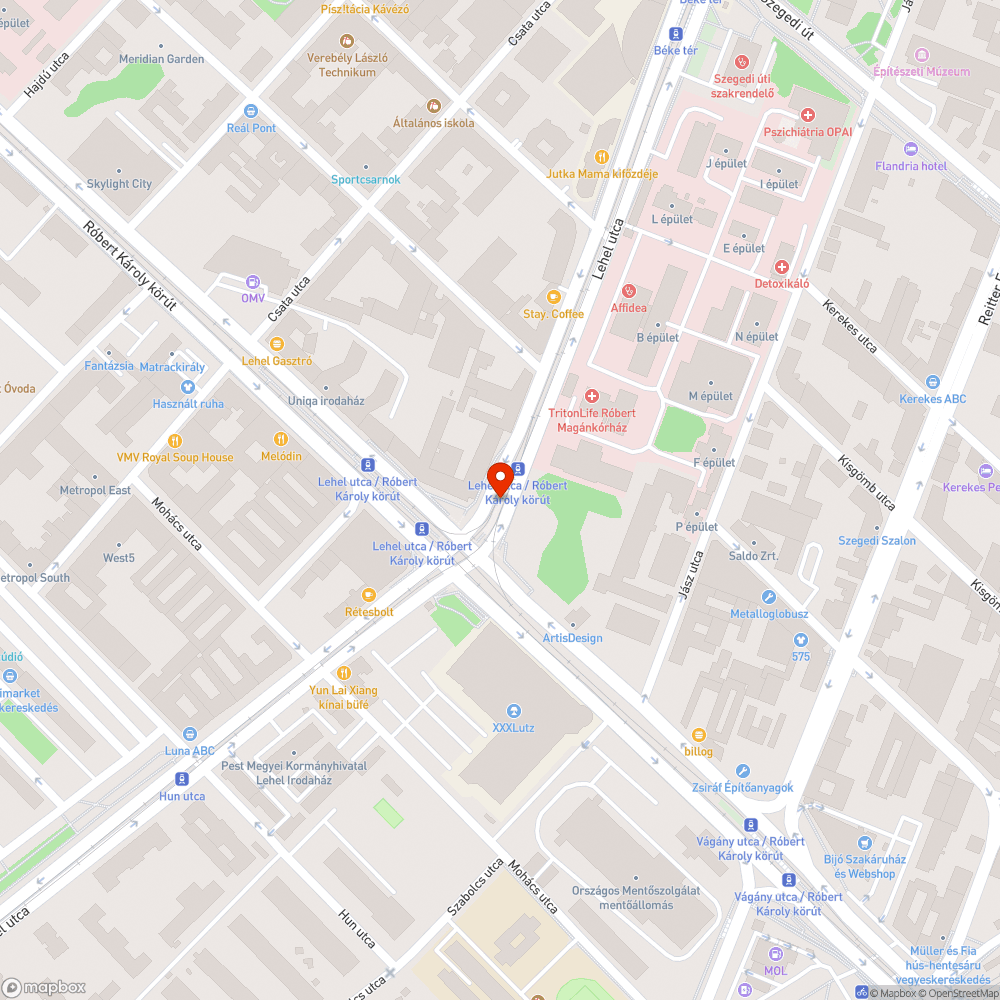 Matricás tábla bejelentés helye