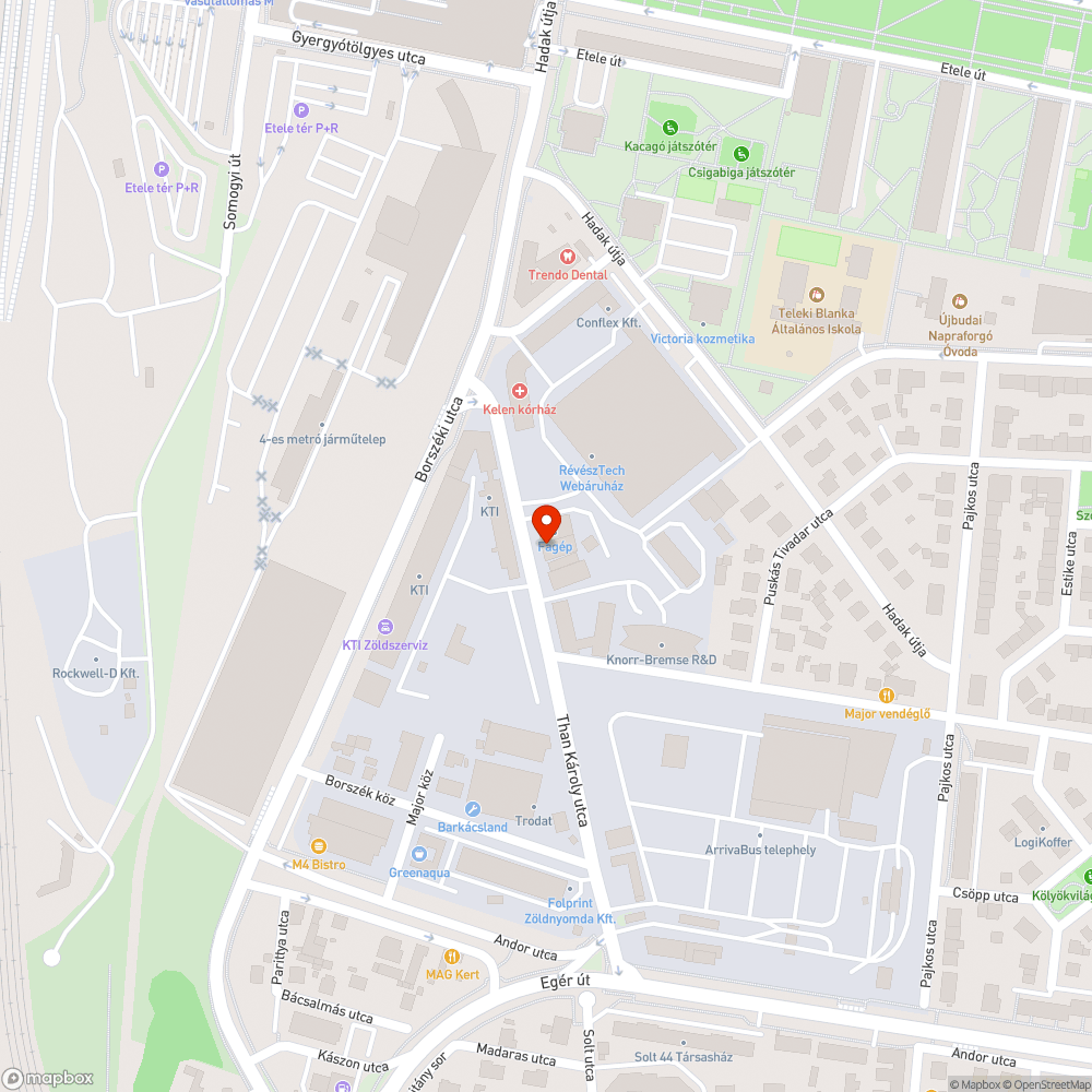 2 db elhagyott terelőoszlop bejelentés helye