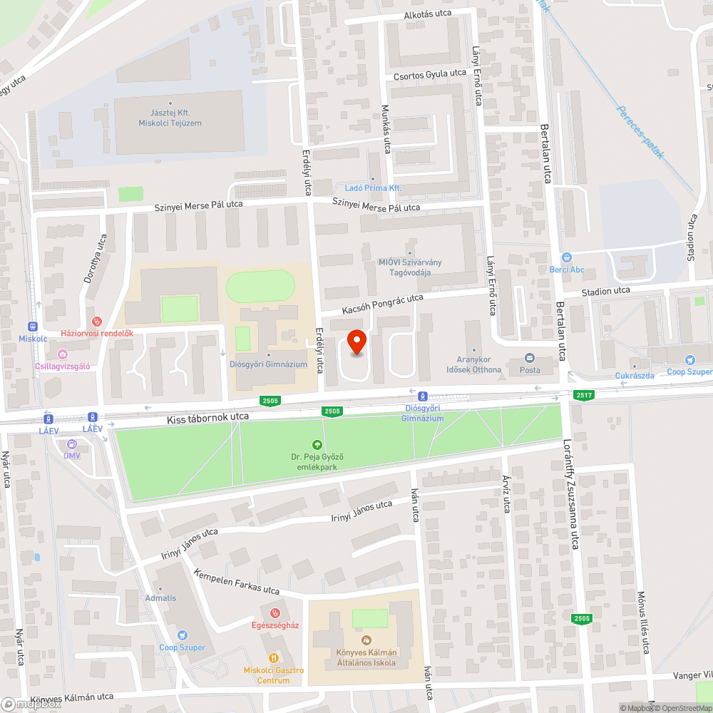 Közvilágítás hiánya bejelentés helye