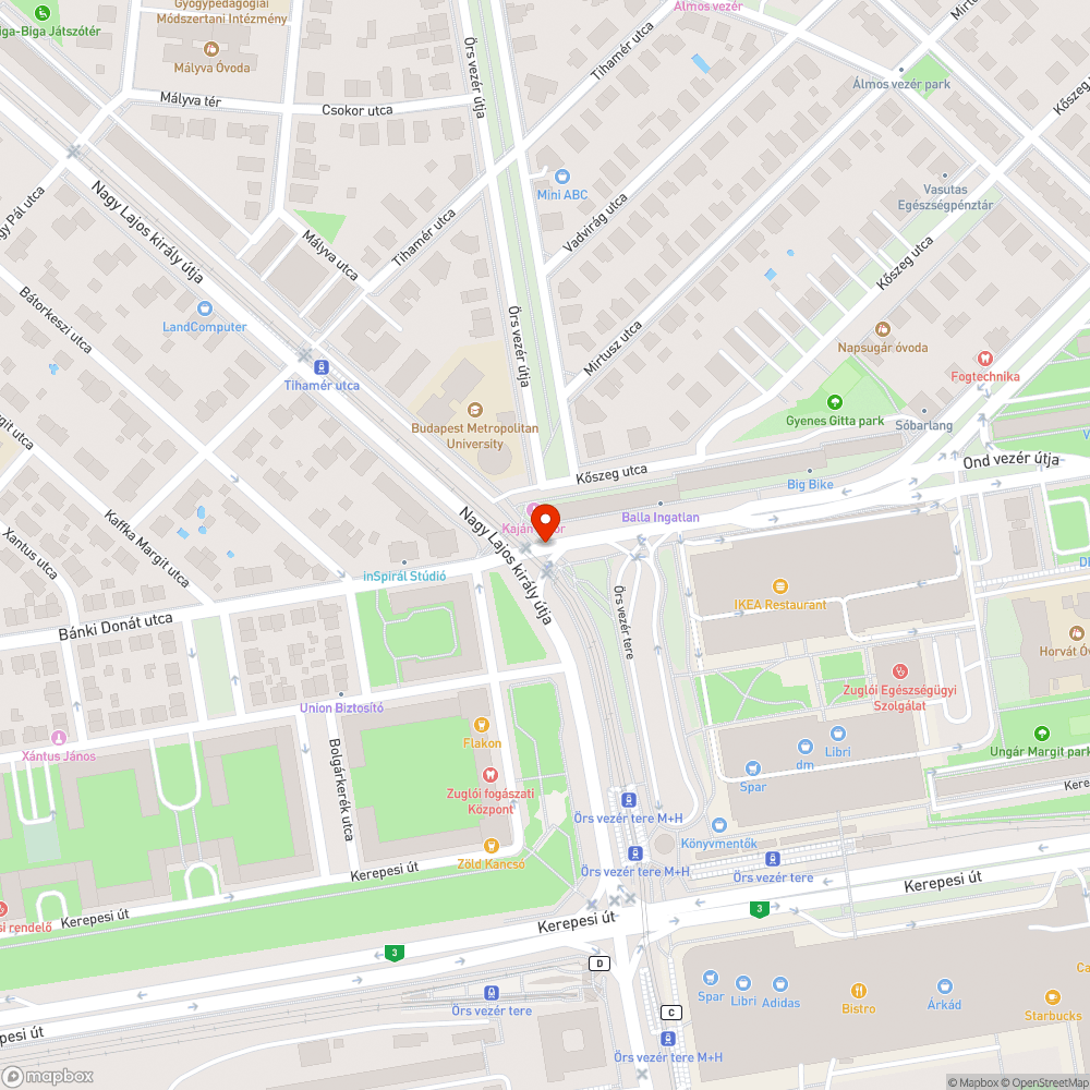 Elferdült jelzőlámpa bejelentés helye