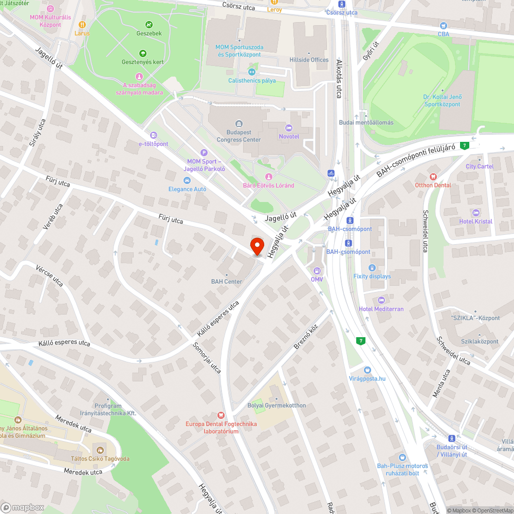 Eldugult víznyelő bejelentés helye