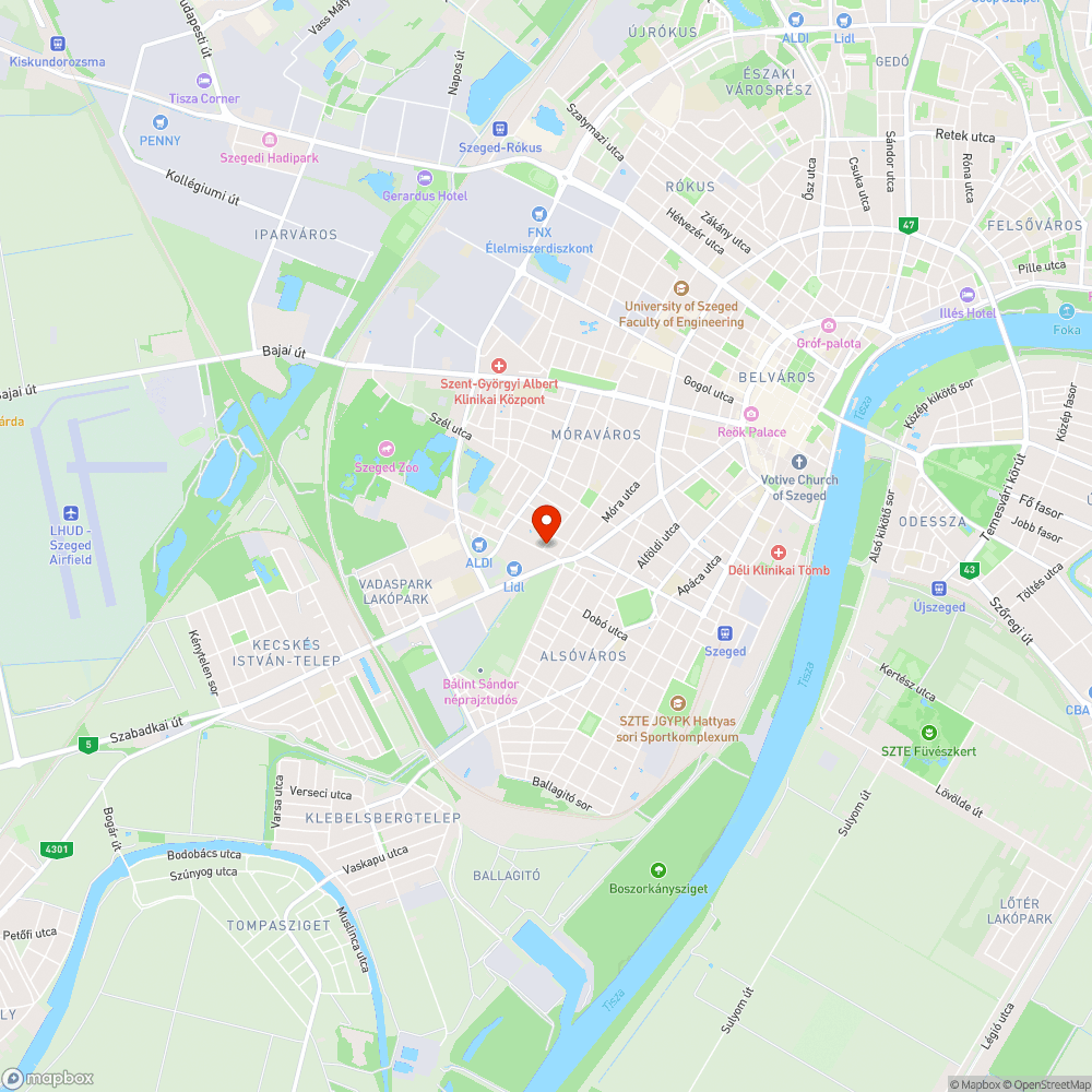 Gólya utca építési törmelék, áldatlan állapot bejelentés helye