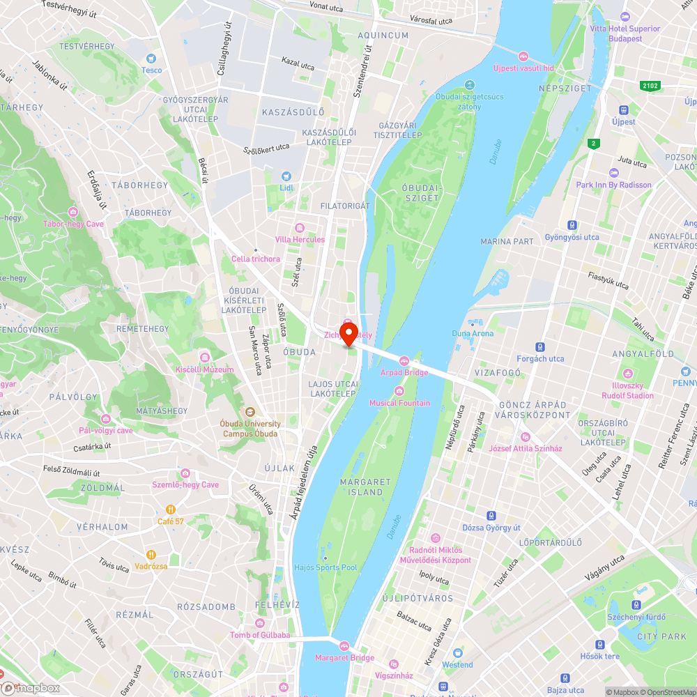 Fénytelen utcai lámpa bejelentés helye