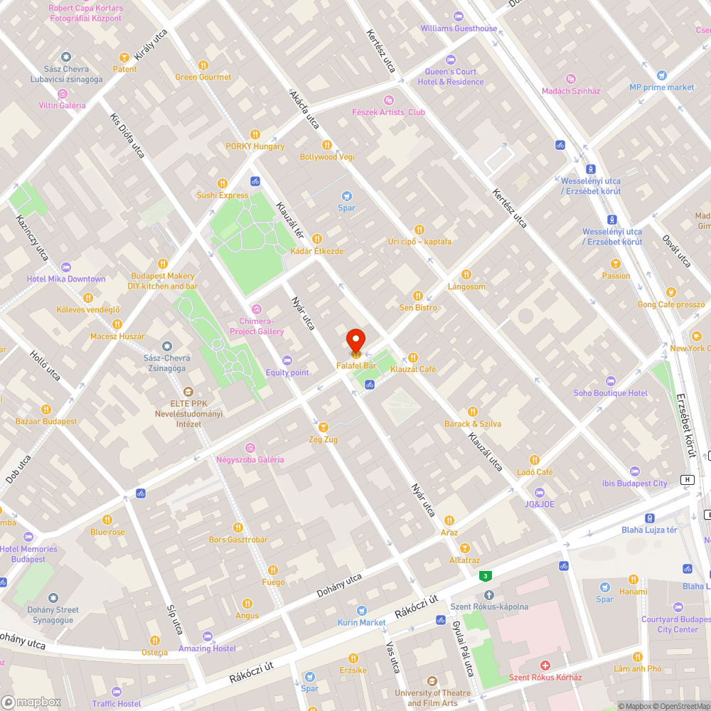 Kátyús járda bejelentés helye