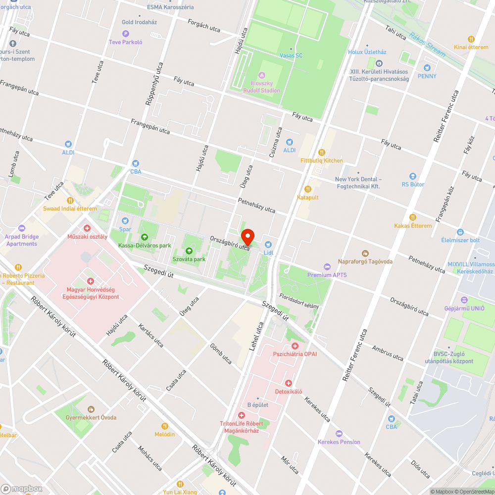 Hiányzó tábla a kerékpárút elejéről bejelentés helye