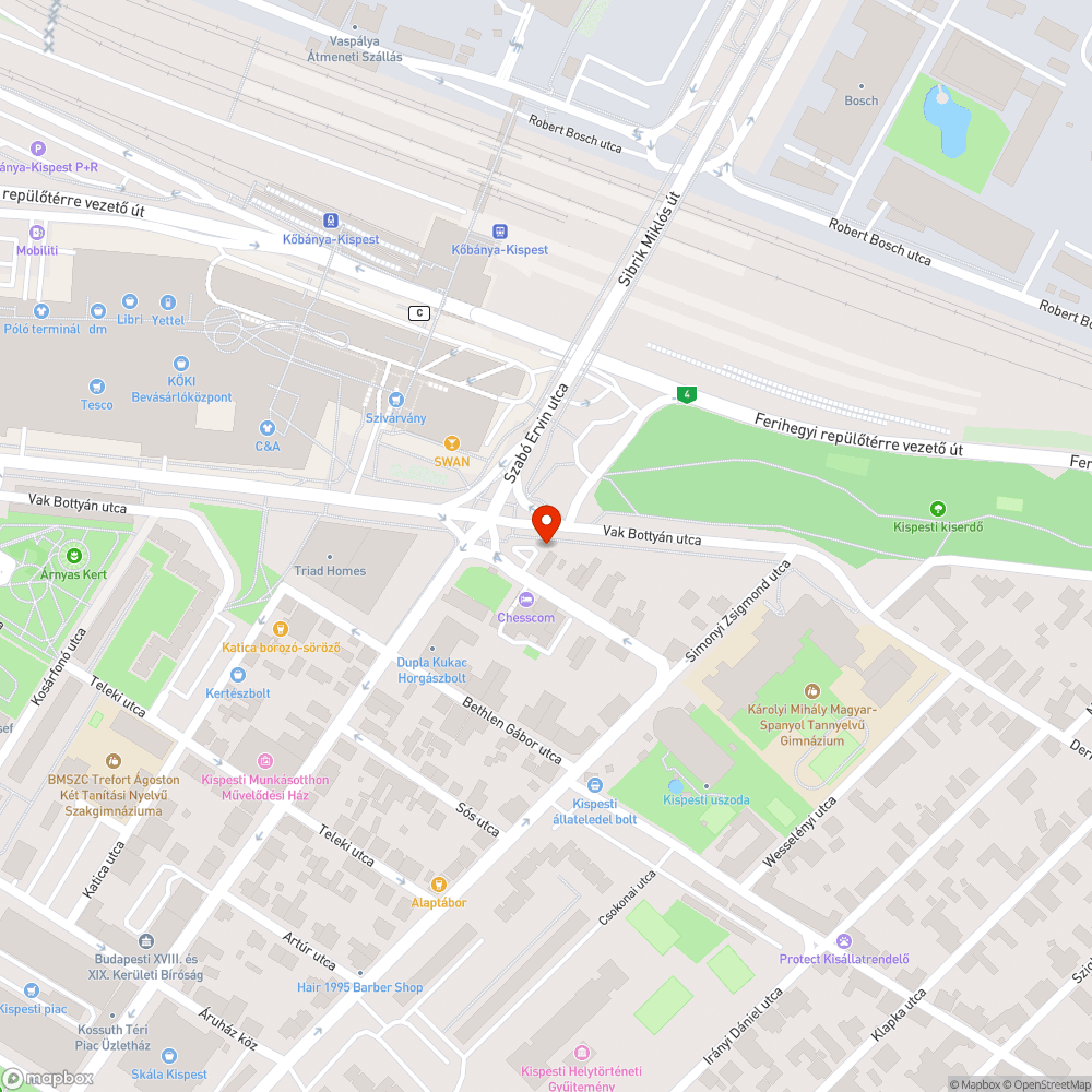 Összefestékezett tájékoztatótábla bejelentés helye