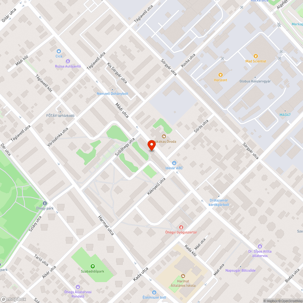 Pad csavarjai hiányoznak bejelentés helye