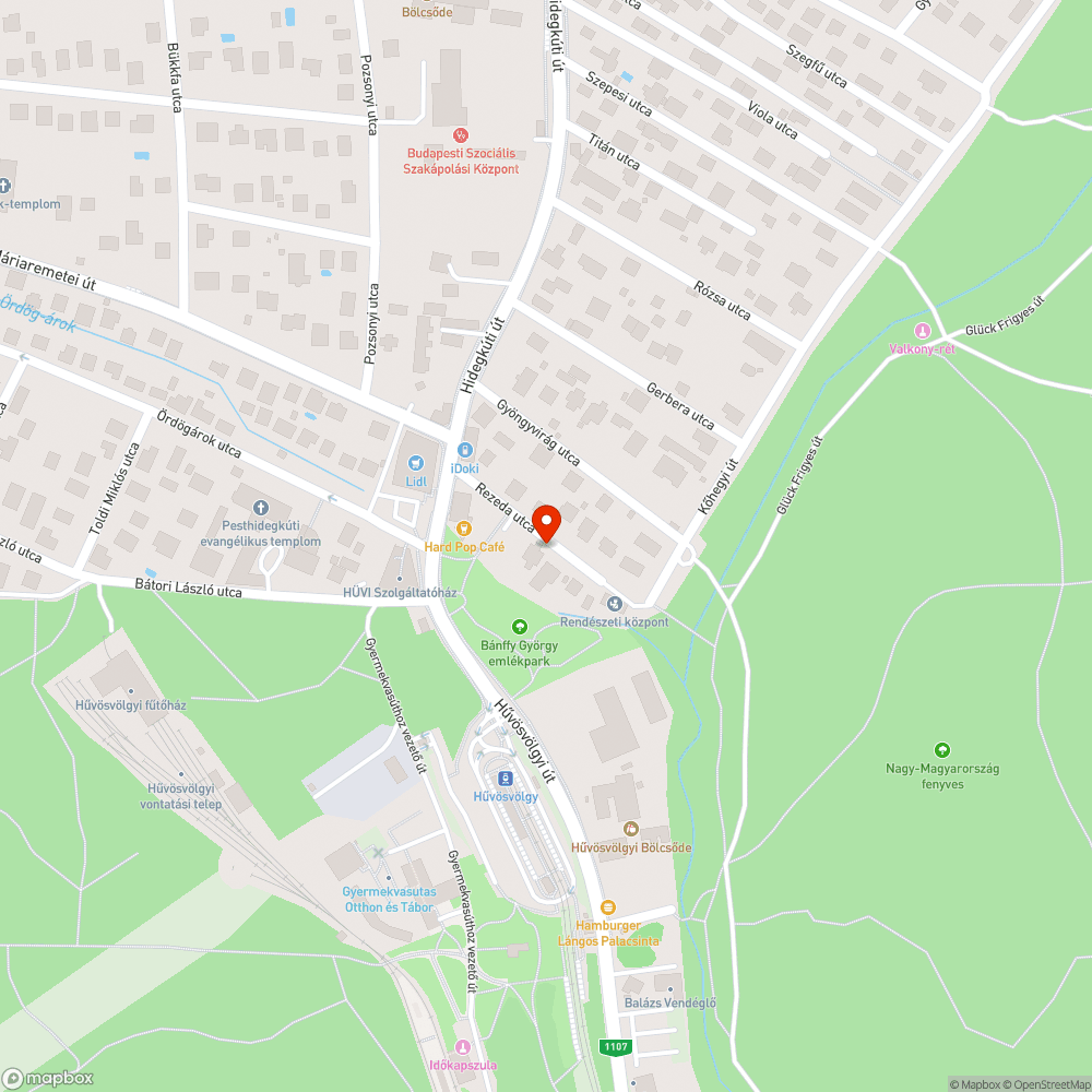 Veszélyes padka bejelentés helye