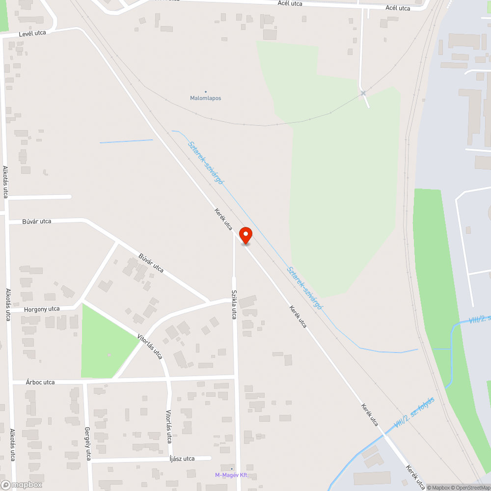 Sárfelhordás bejelentés helye