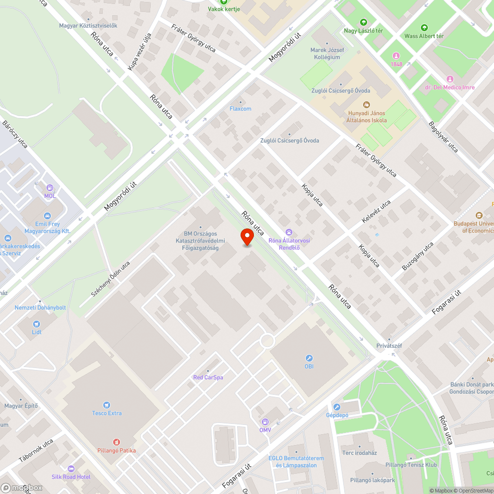 kiszáradt fa bejelentés helye