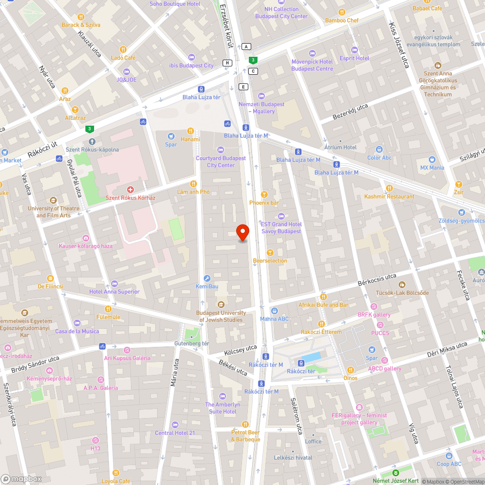 Budapest törött, nyitott, lógó szemetes edényei bejelentés helye