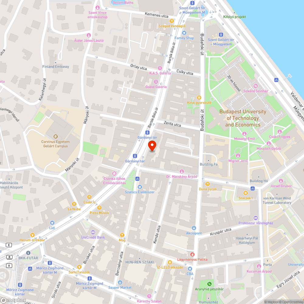 Halálos szorítás a Bartók platánfáin bejelentés helye