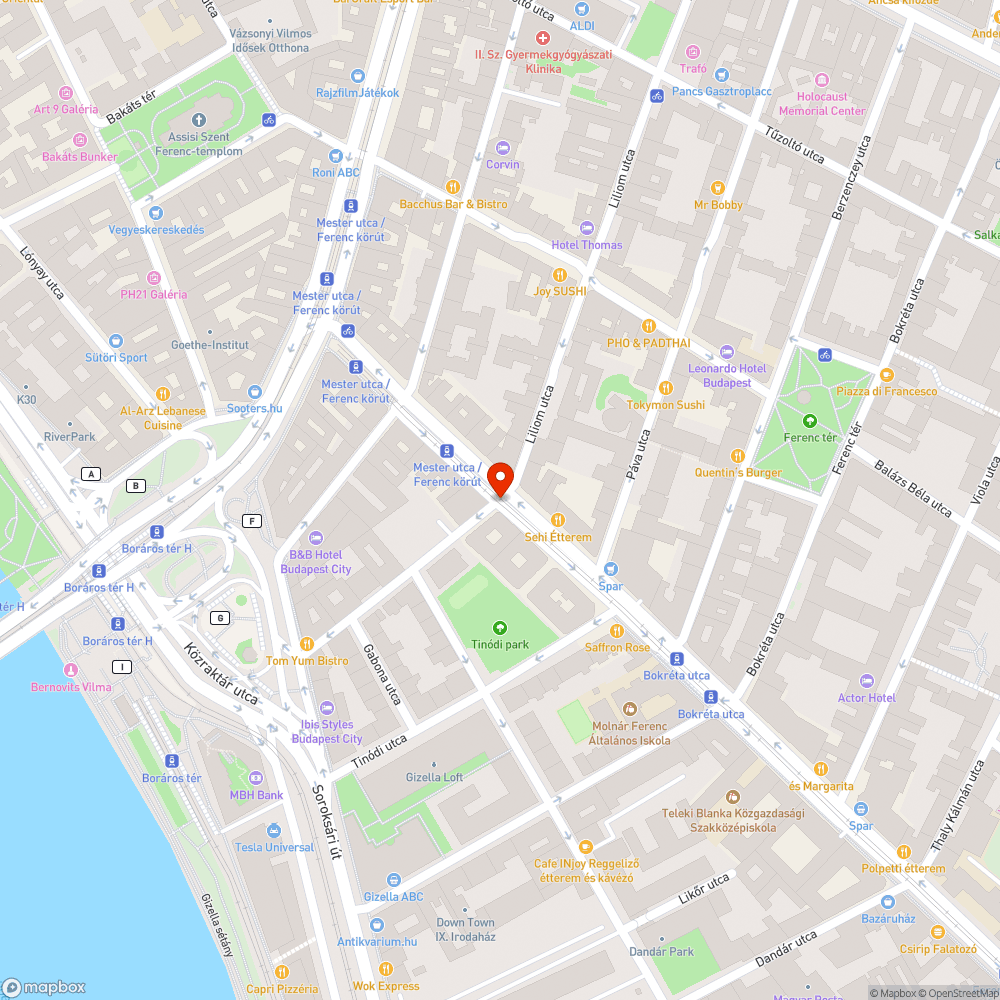 Liliom utcai üveggyűjtő konténer és alternatív felhasználási módjai - nyers hús és tűzveszélyes folyadék bejelentés helye