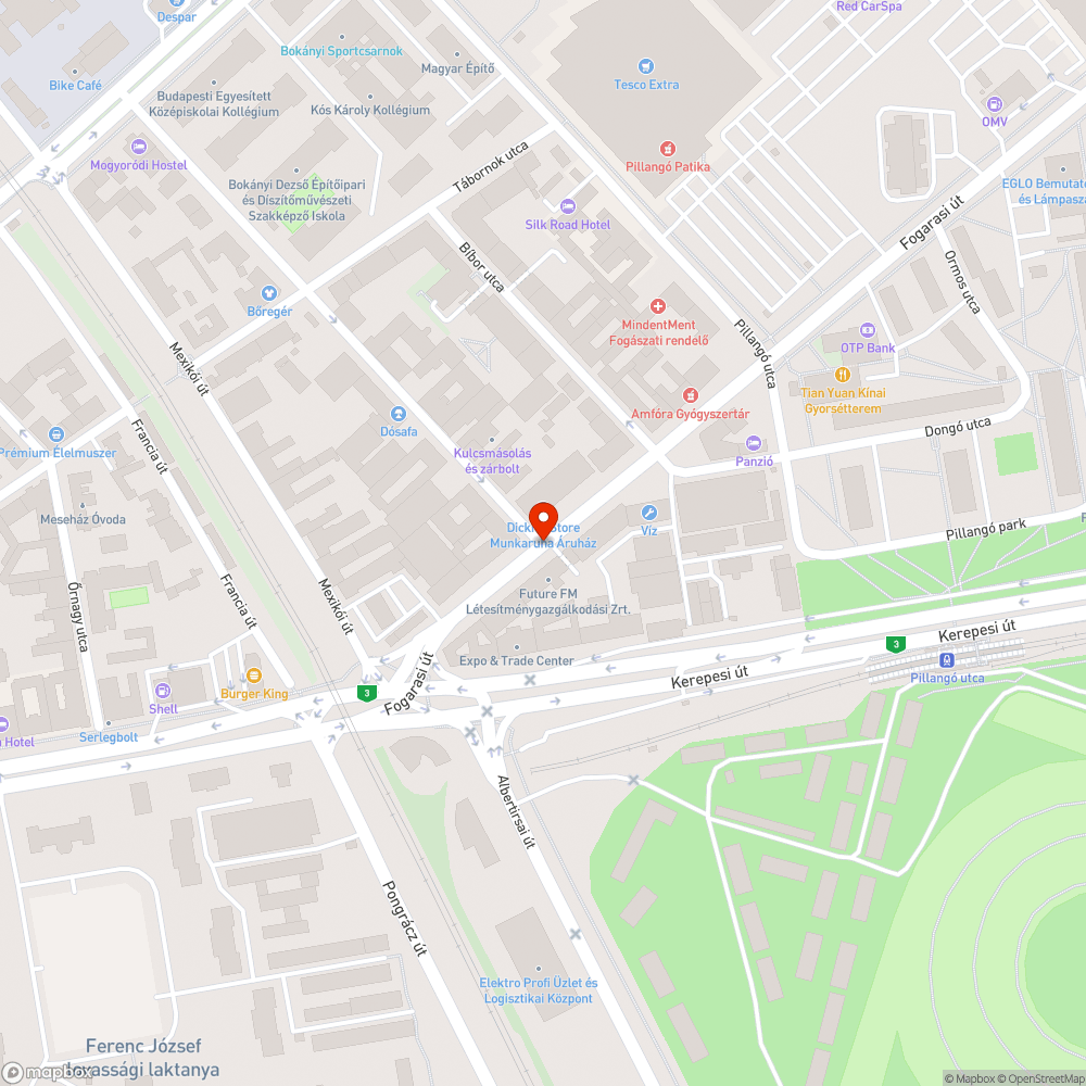 Hiányzó fényterelő lencsék bejelentés helye