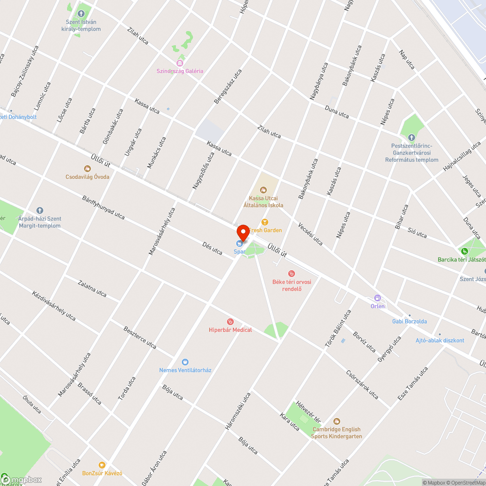 Hiányzó fa bejelentés helye