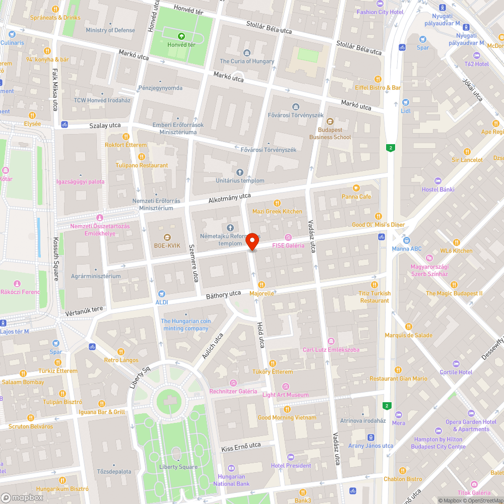 Bálványfa bejelentés helye