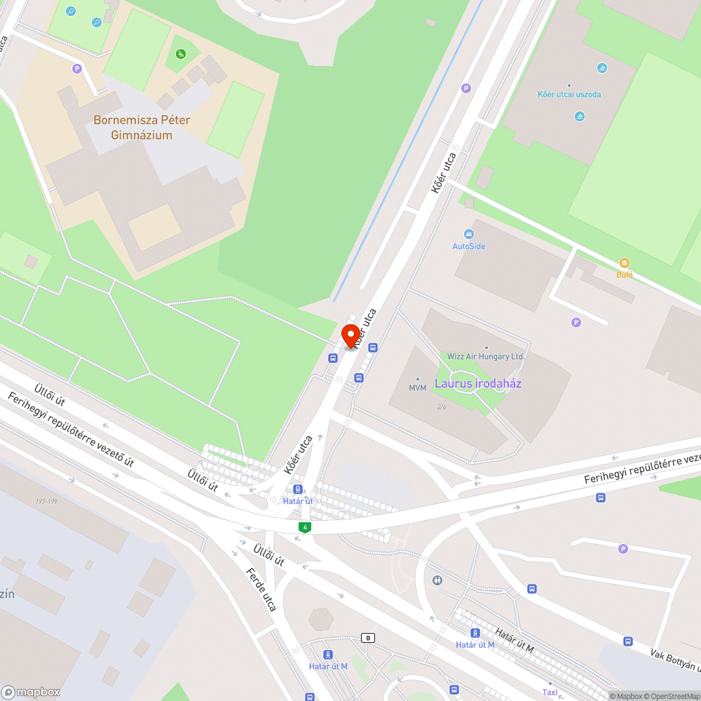 Megoldatlan parkolás bejelentés helye