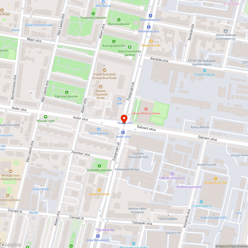 Nem ürített kukák a Fehérvári úti villamosmegállókban bejelentés helye