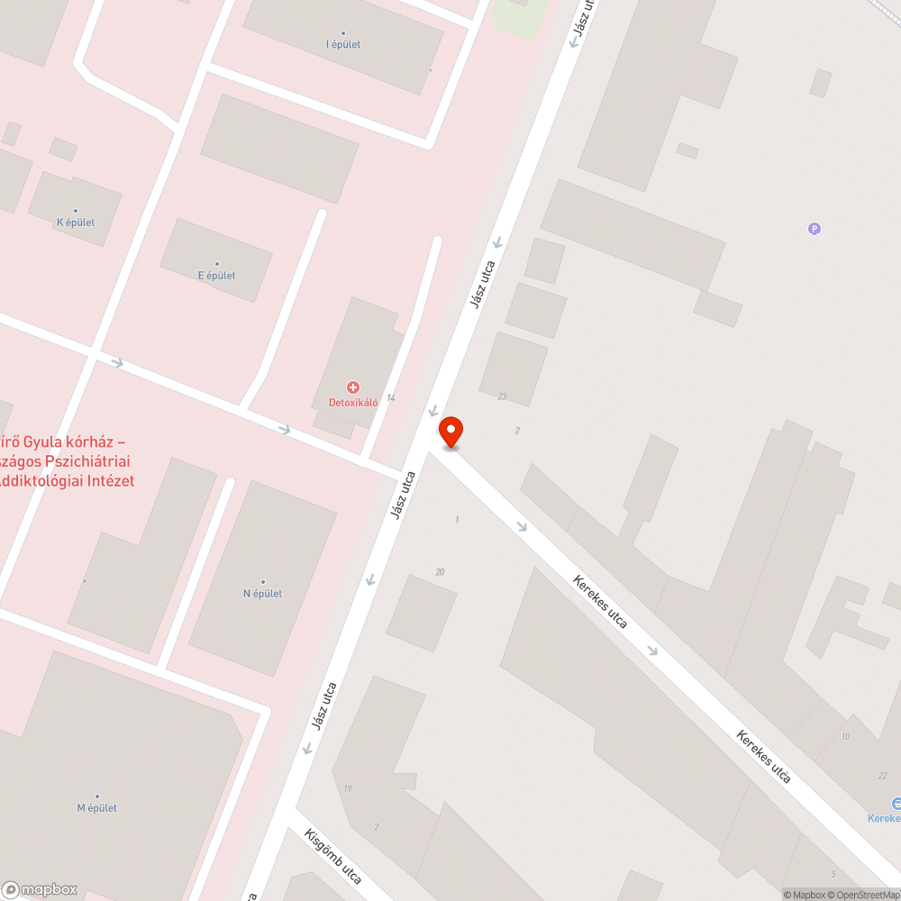 Avar bejelentés helye