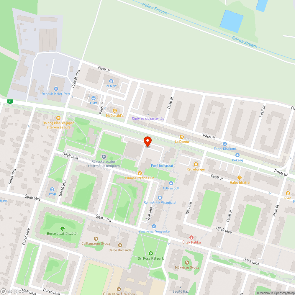 Vannak még stabil tócsák azért... bejelentés helye