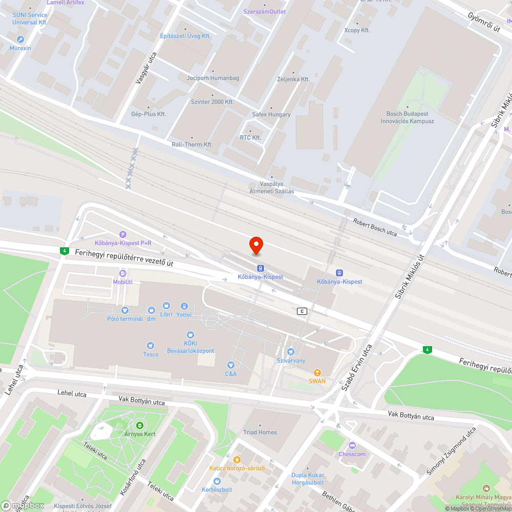 Életveszélyes lépcsők bejelentés helye