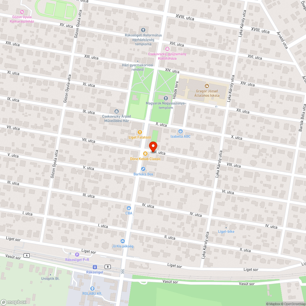 Balesetveszélyes járda bejelentés helye