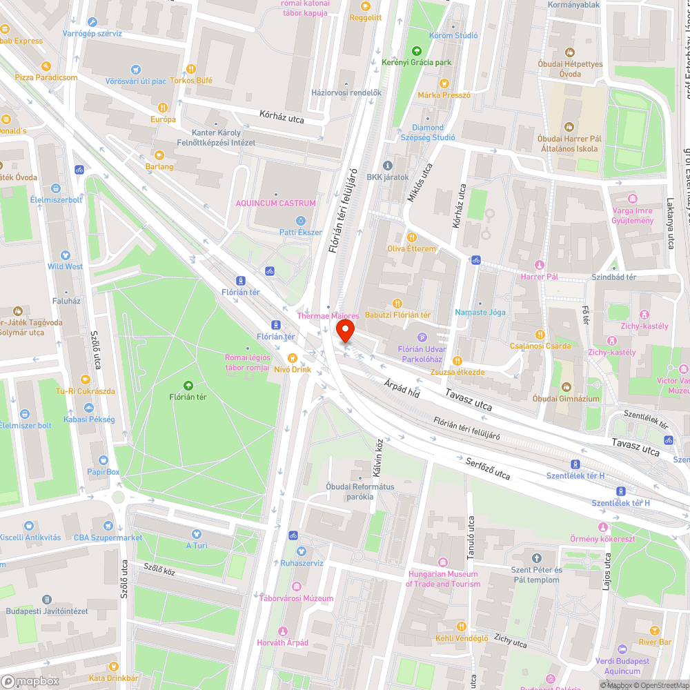 Flórián téri balesetek bejelentés helye