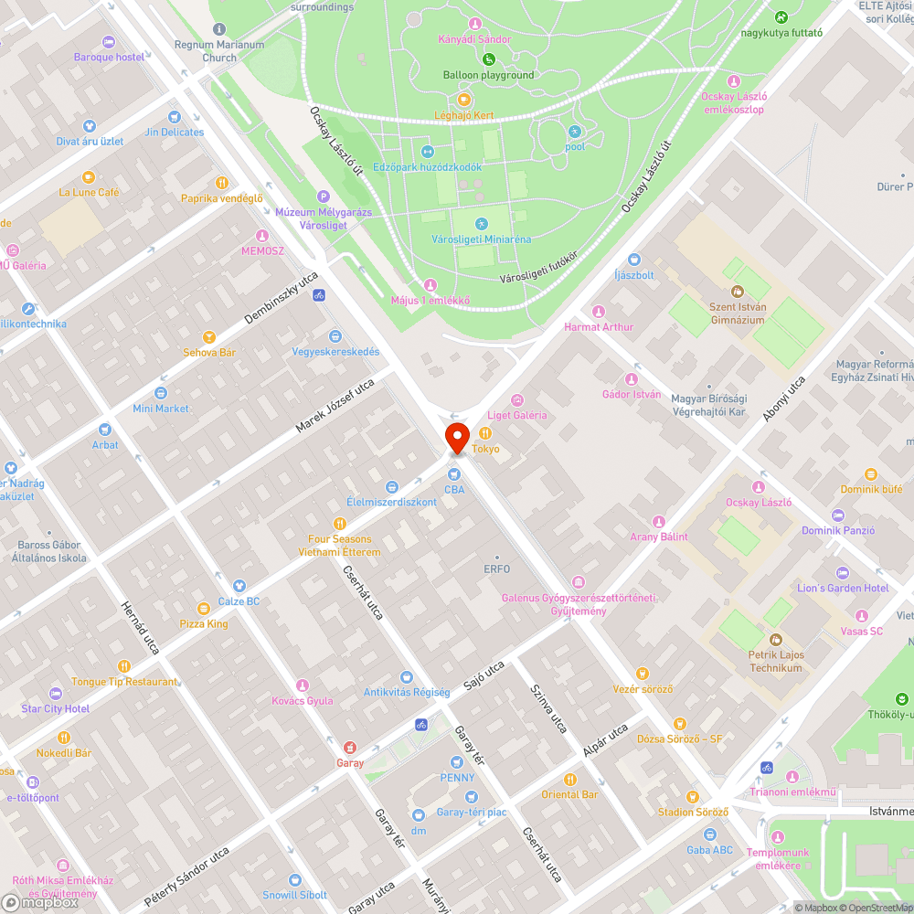 Kitört poller bejelentés helye