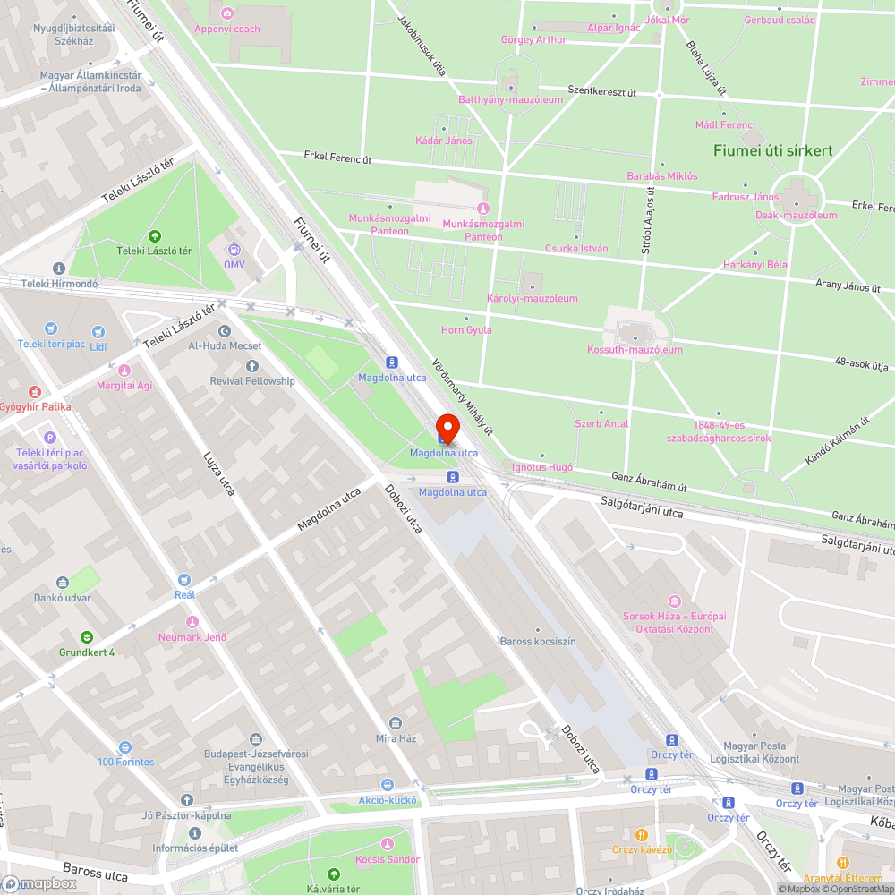 Lekopott zebra bejelentés helye