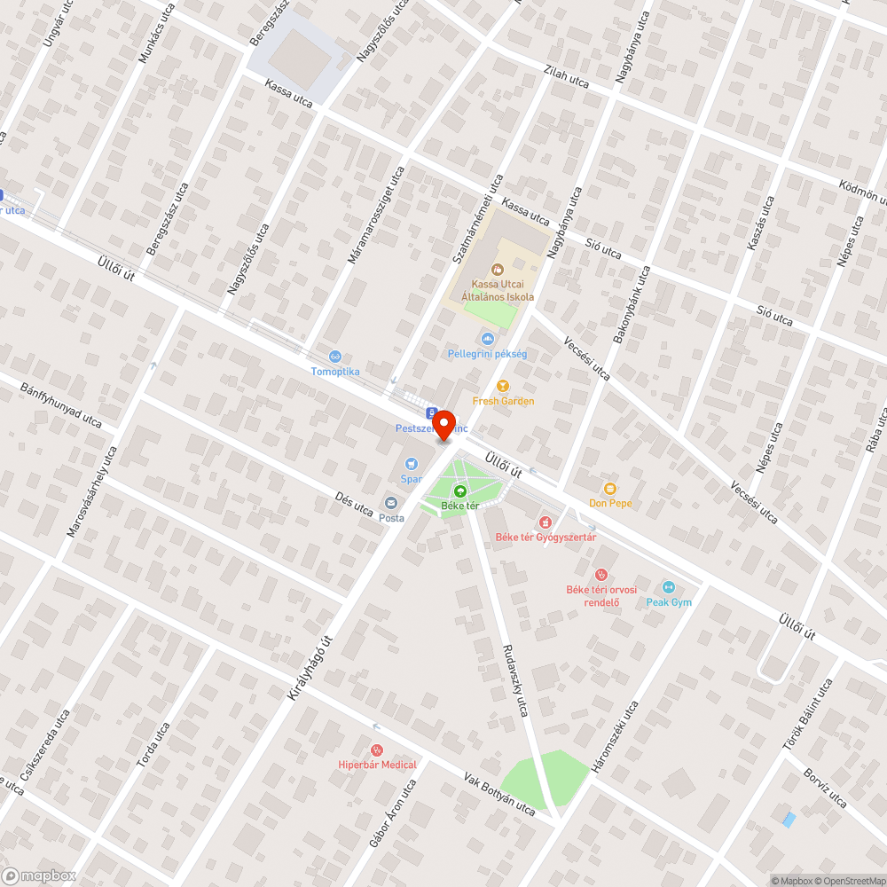 Hiányzó napellenző bejelentés helye