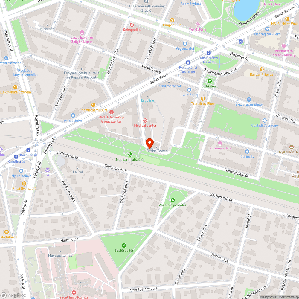 Kiálló kövek bejelentés helye