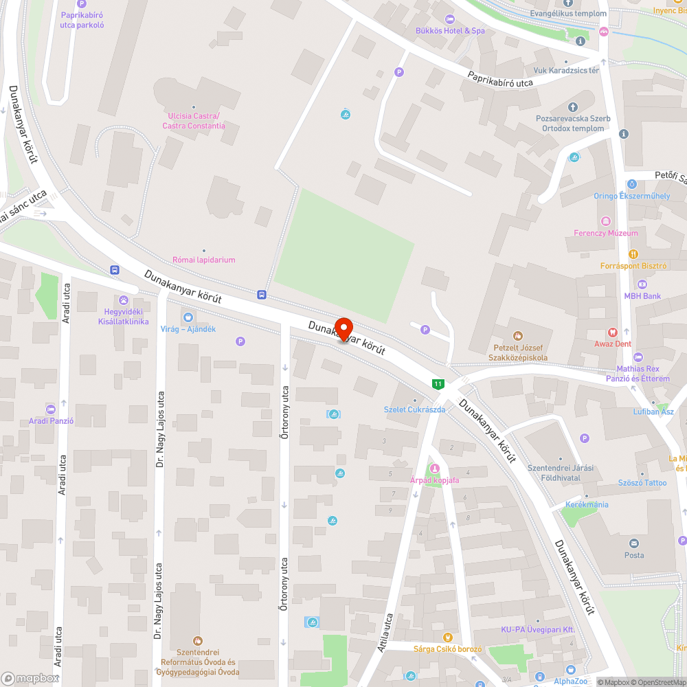 Hiányzó utburkolati jelek, veszélyes kereszteződés bejelentés helye