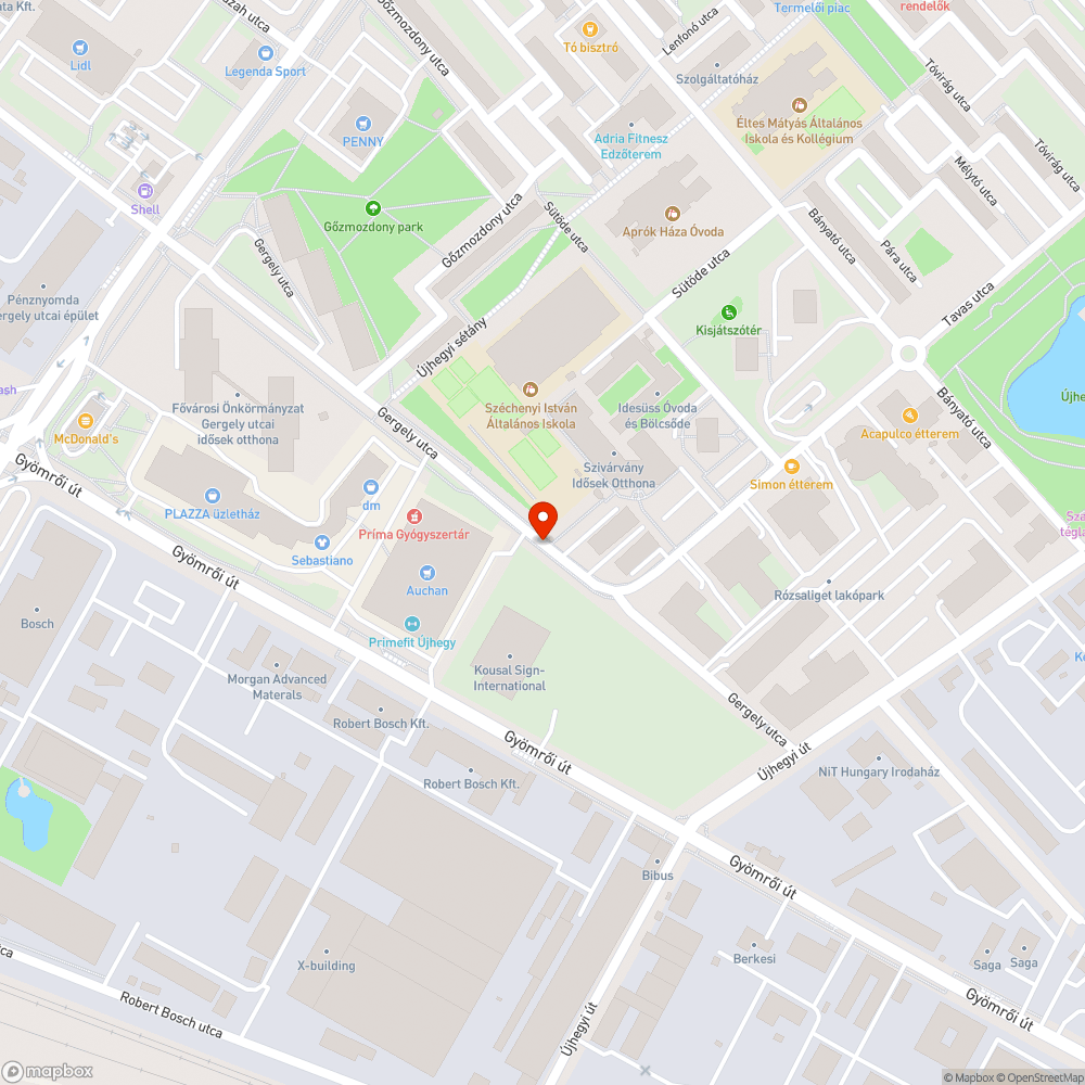 Aszfaltozni elfelejtettek bejelentés helye