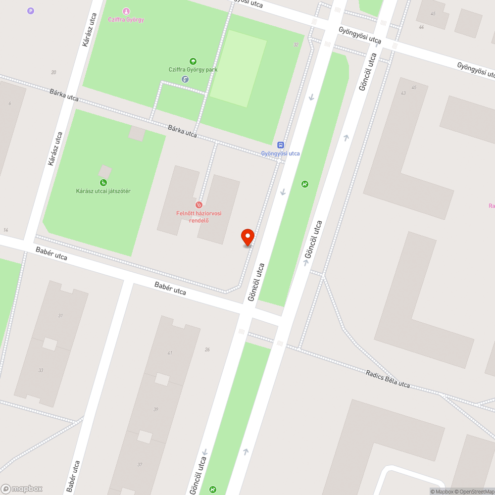 Életveszélyes kerékpárút bejelentés helye