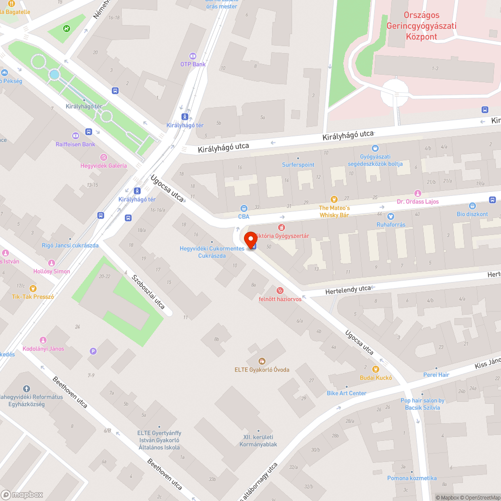 Kitépett oszlop az Ugocsa utcai megállóban bejelentés helye