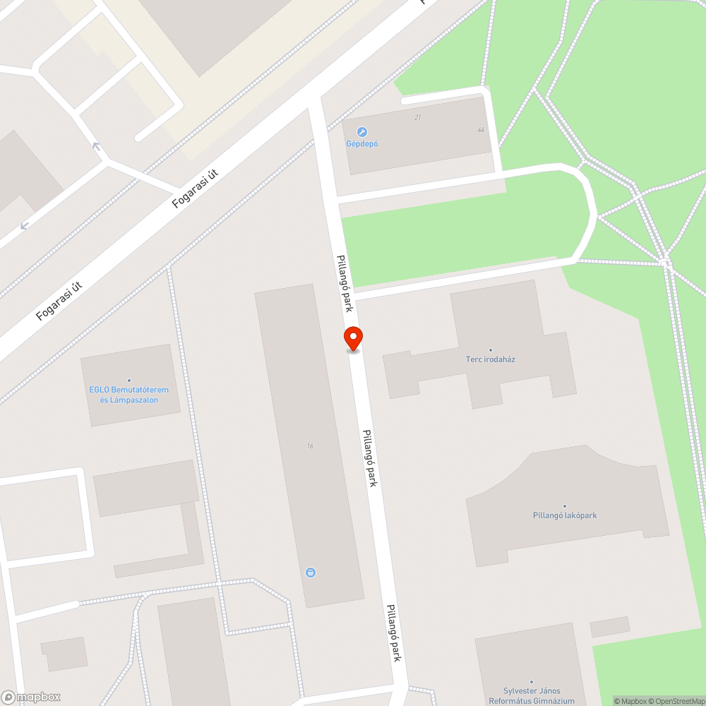 Szemét a járdán bejelentés helye