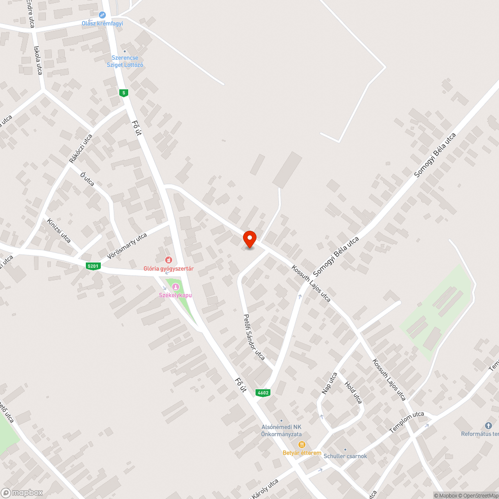 Összefirkált közlekedési tábla bejelentés helye