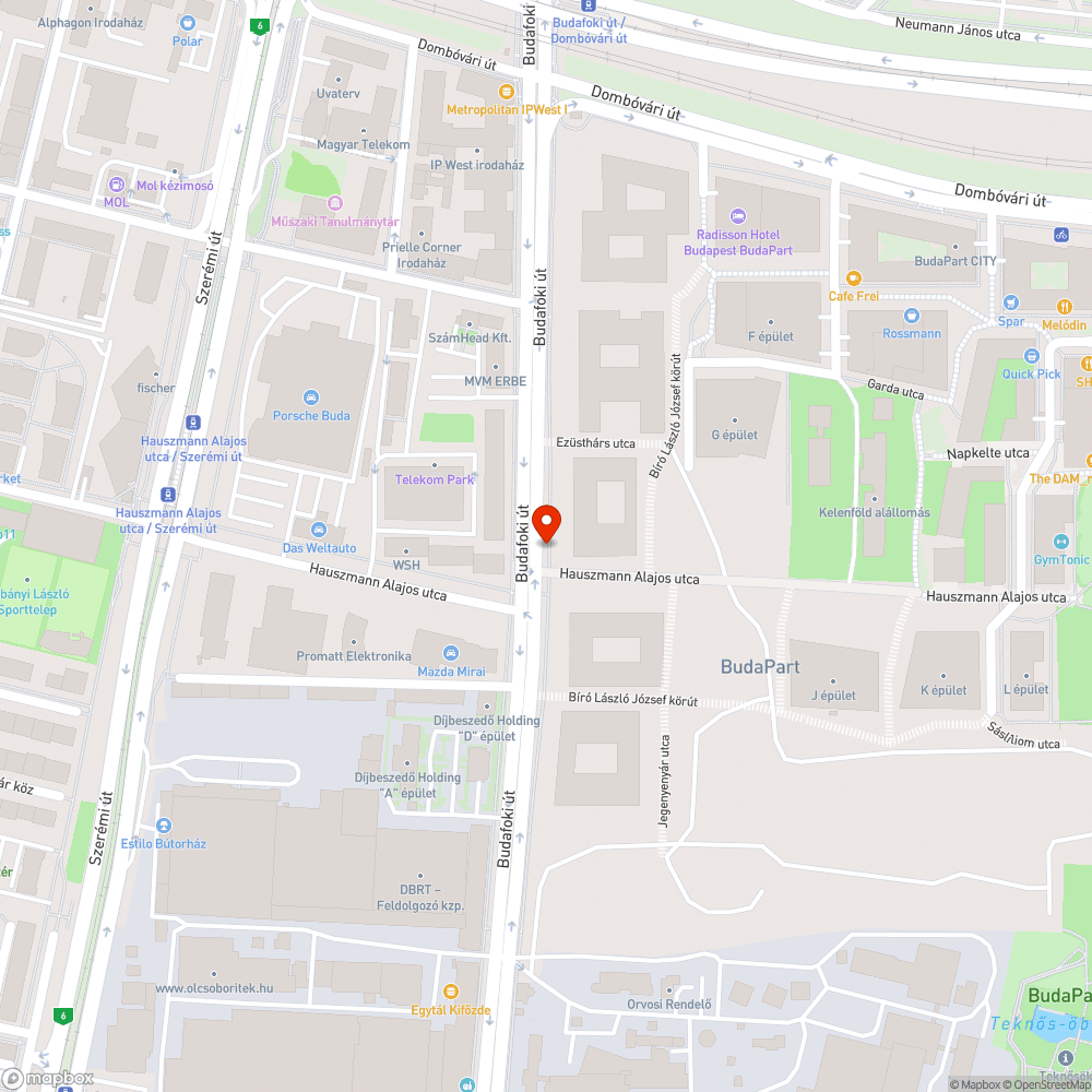 Sárfelhordás bejelentés helye