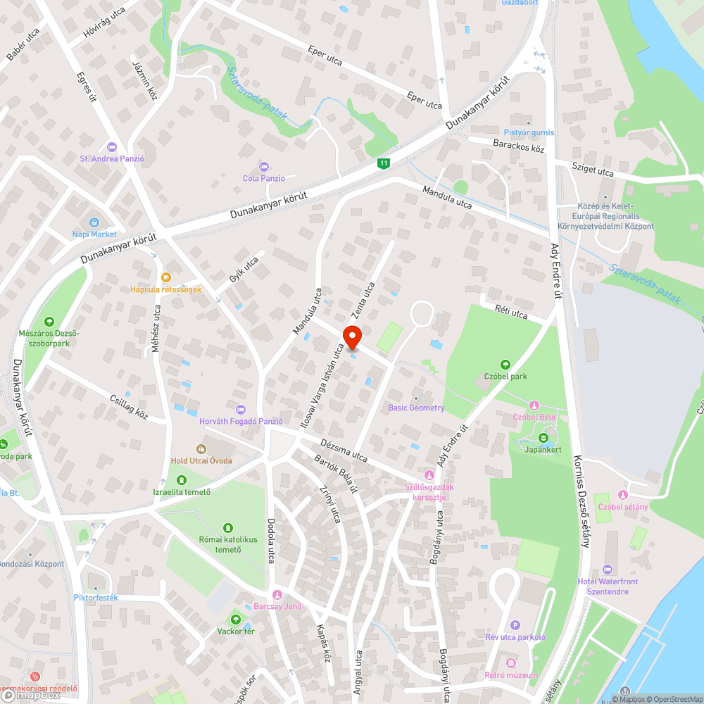 A DMRV Zrt. hanyag útburkolat helyreállítása bejelentés helye